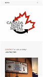 Mobile Screenshot of canadairon.com